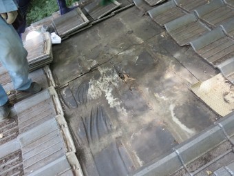 セメント瓦の雨漏り