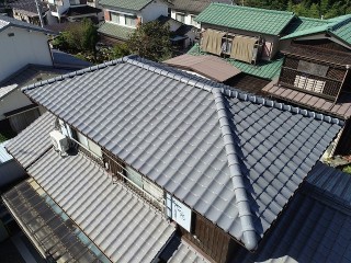 2階のみ屋根葺き替え工事