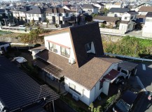 リッジウェイでの葺き替え工事
