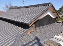 屋根葺き替え工事後の写真