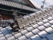 落ちそうな鬼瓦