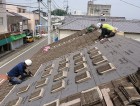 セメント瓦の復旧