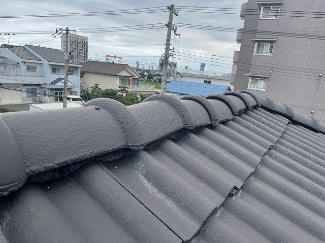 新居浜市にて積水ハウスの屋根調査をしました。